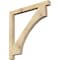 Ekena Millwork Westlake Block Rough Sawn Bracket, Douglas Fir, 4"W x 48"D x 48"H BKT04X48X48WTL05RDF - alternate 1